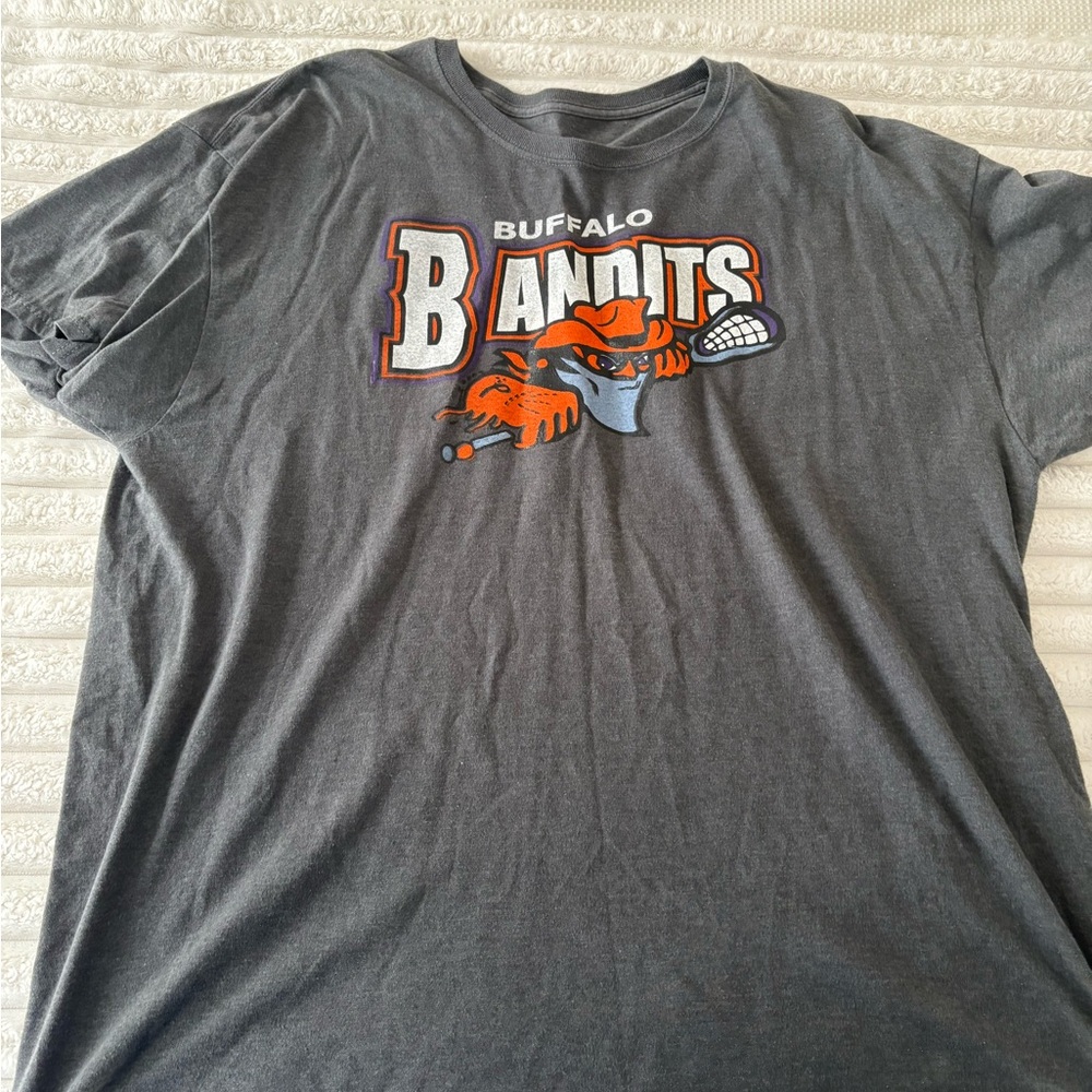 Fruit of the Loom Gray Graphic T-Shirt
